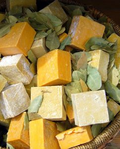 Tea Tree Oil and Orange Homemade Soap Recipe - a wonderful soap to soothe and calm inflamed, irritated and problematic skin.